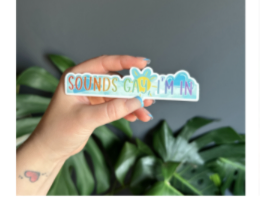 October Art Stickers