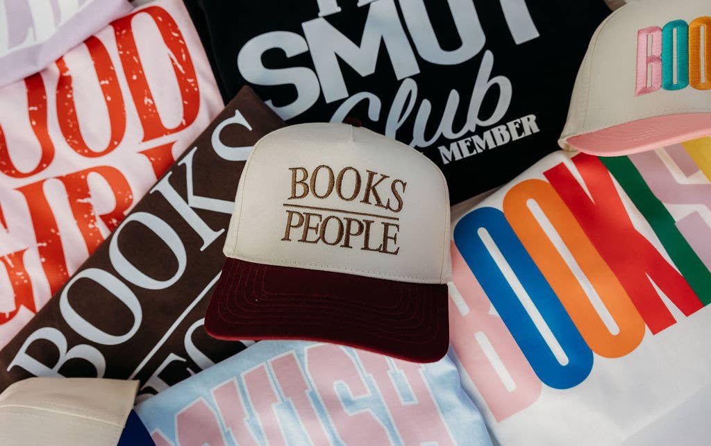 Books/People Vintage Embroidered Trucker Hat