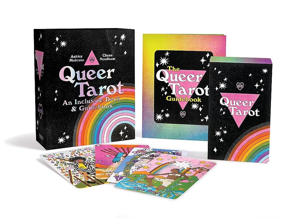 The Queer Tarot: An Inclusive Deck and Guidebook cover image