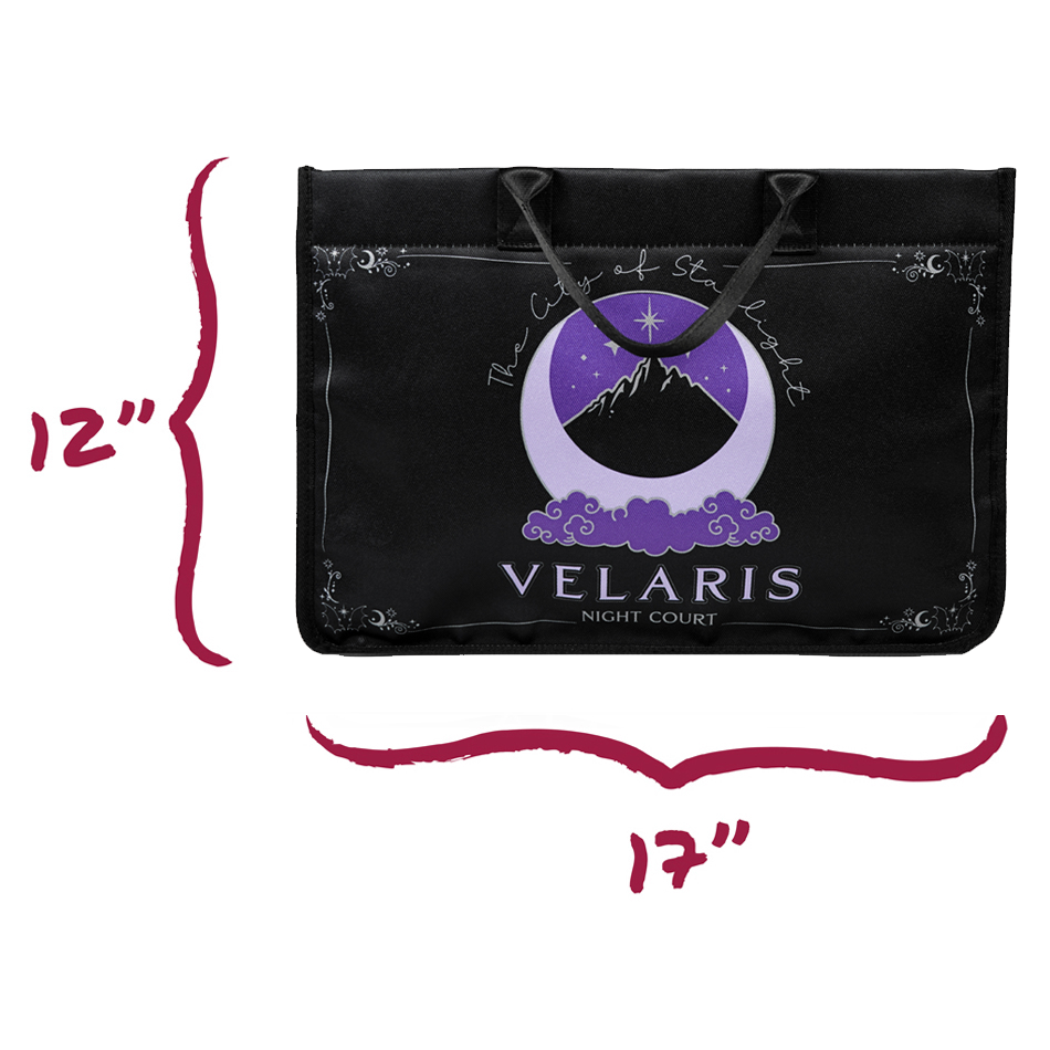 ConQuest Journals - A Court of Thorns and Roses: Velaris Night Court Tote Bag
