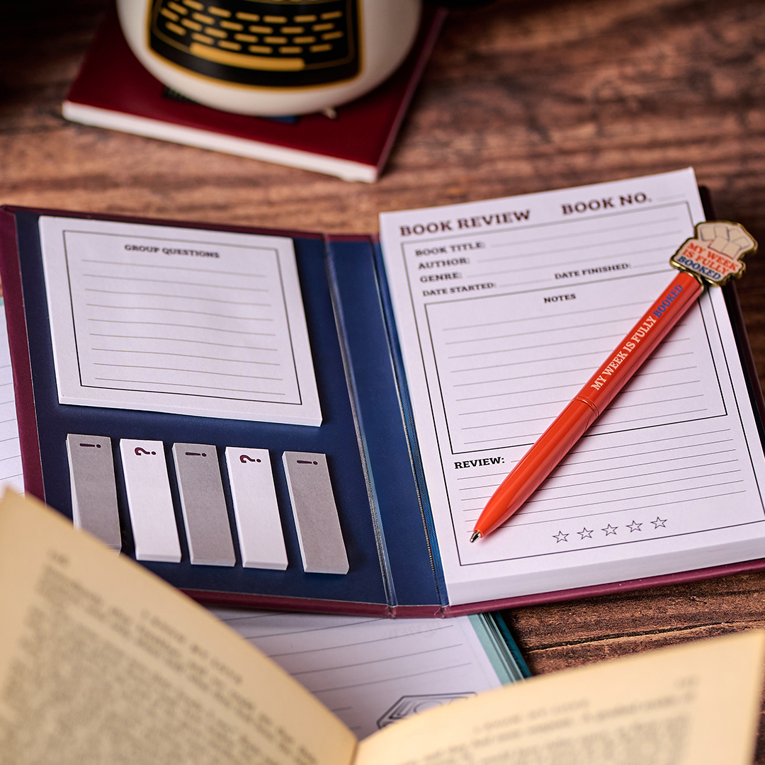 Half Moon Bay By Design - Book Review Sticky Notes Set - Book Club