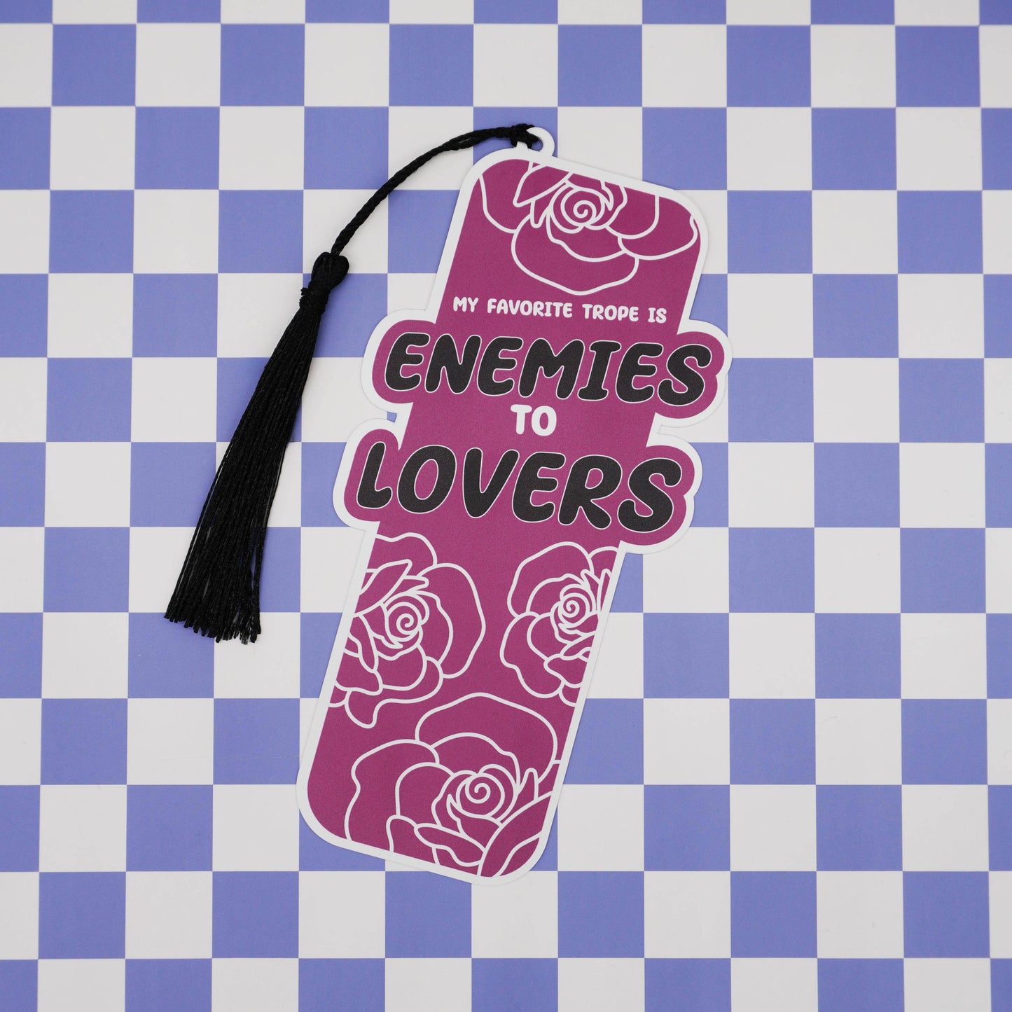 Punchkins - “My Favorite Trope is Enemies to Lovers” Romance Bookmark