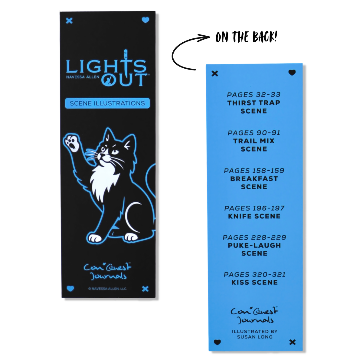 ConQuest Journals - Lights Out Book Scene Illustrations (6-Pack)