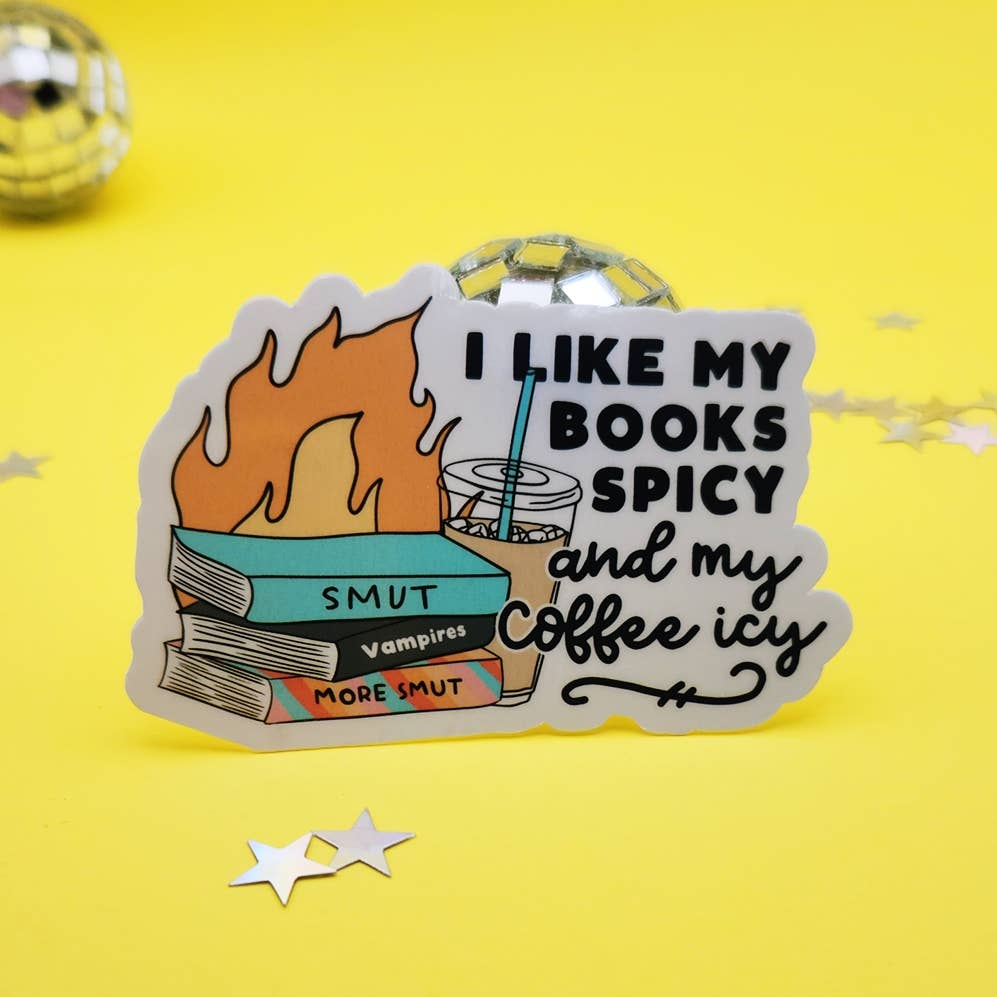 Luxe Trauma - Smut sticker books reading funny hydroflask planner coffee