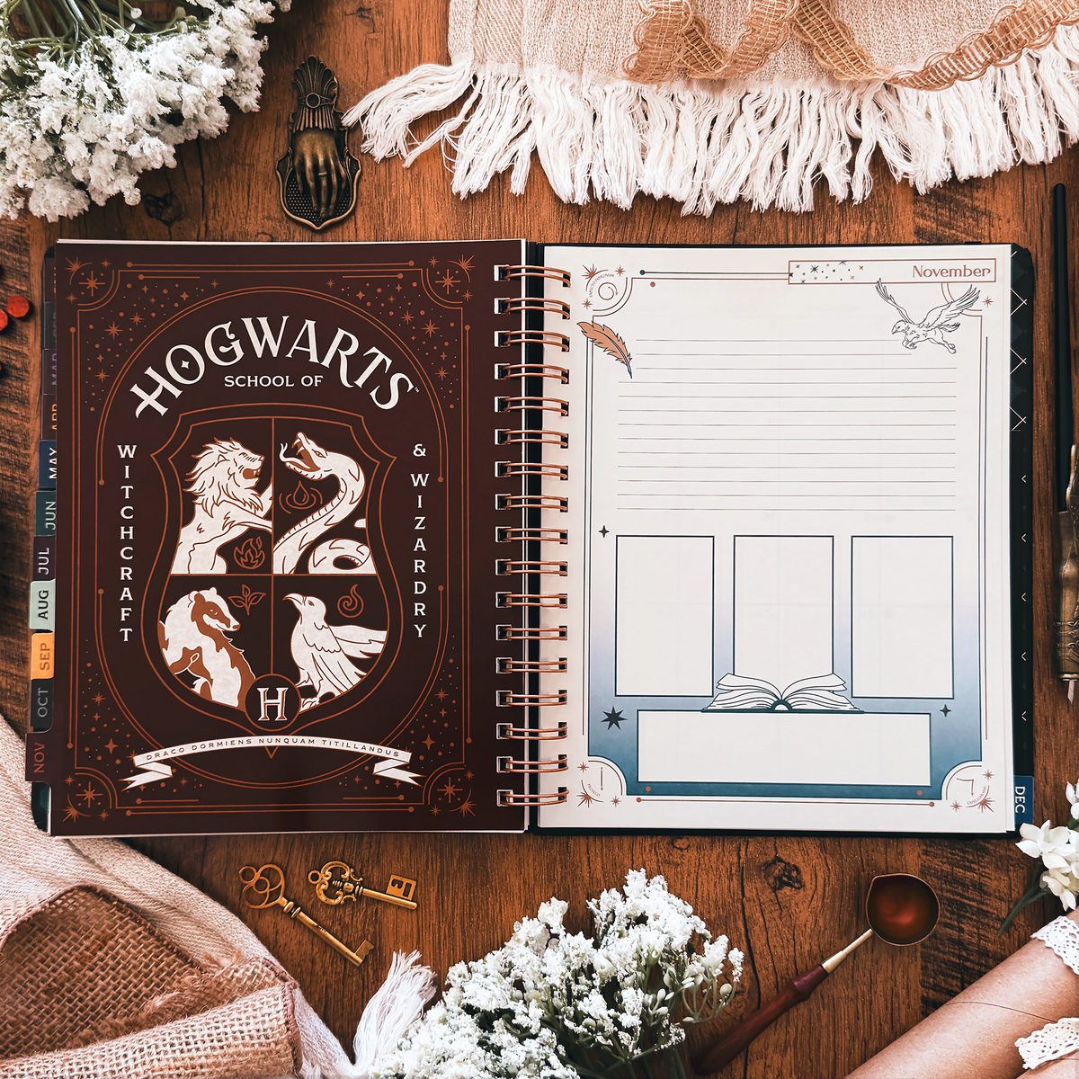 ConQuest Journals - Harry Potter Return to Hogwarts 2027 Weekly Planner, Personal Organizer