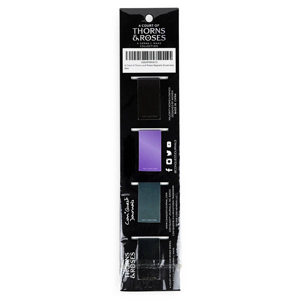 ConQuest Journals - A Court of Thorns and Roses Magnetic Bookmarks (4-Pack)