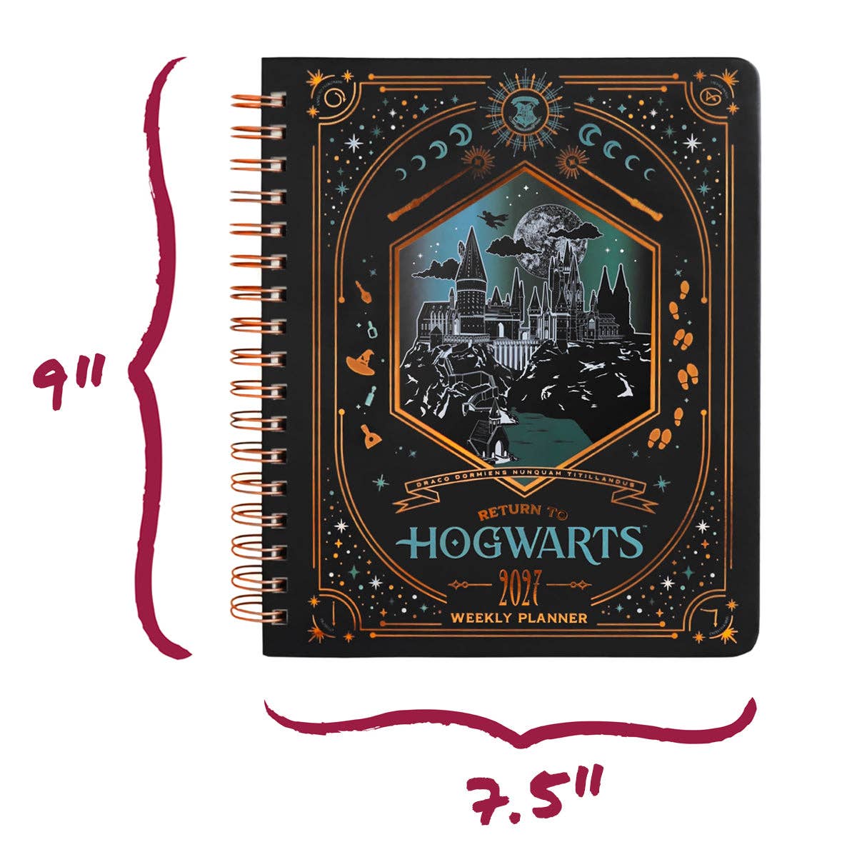 ConQuest Journals - Harry Potter Return to Hogwarts 2027 Weekly Planner, Personal Organizer