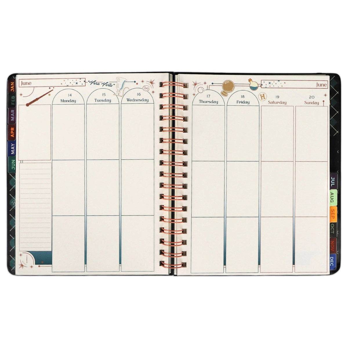 ConQuest Journals - Harry Potter Return to Hogwarts 2027 Weekly Planner, Personal Organizer