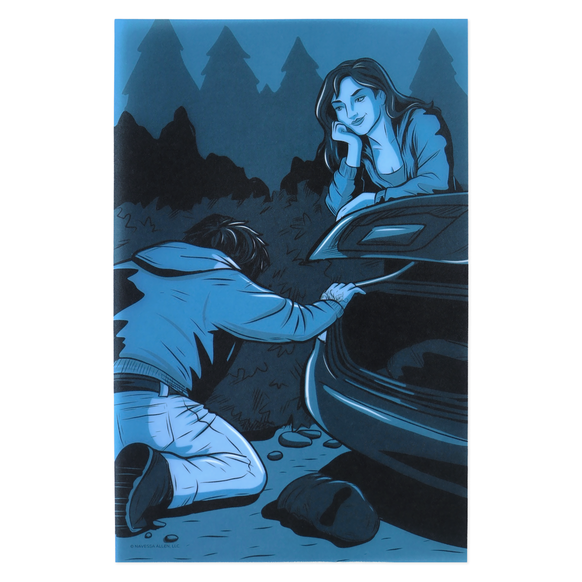 ConQuest Journals - Lights Out Book Scene Illustrations (6-Pack)