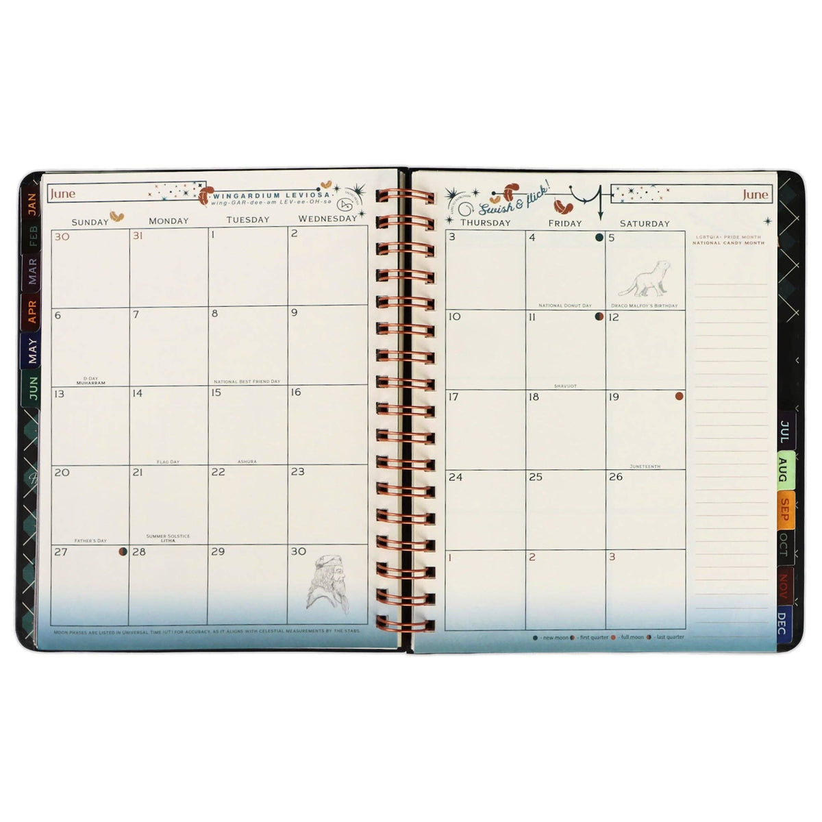 ConQuest Journals - Harry Potter Return to Hogwarts 2027 Weekly Planner, Personal Organizer