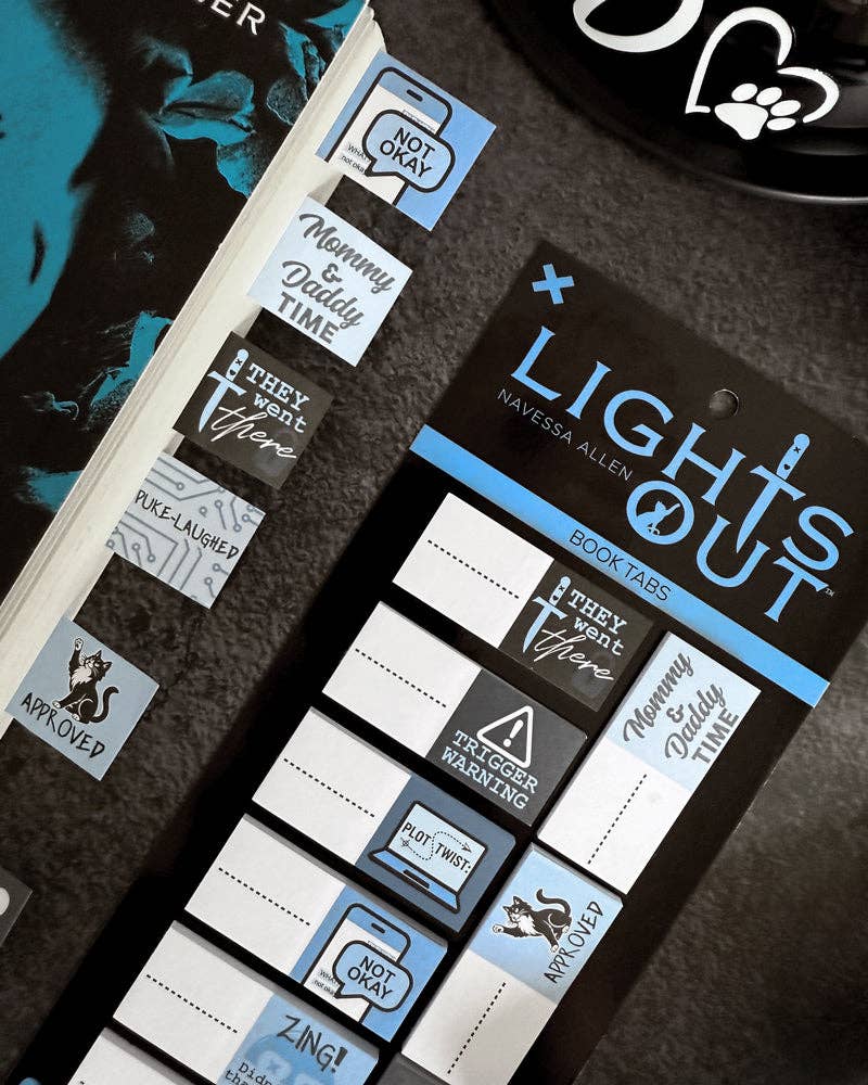 ConQuest Journals - Lights Out Book Annotation Tabs (270-Pack)