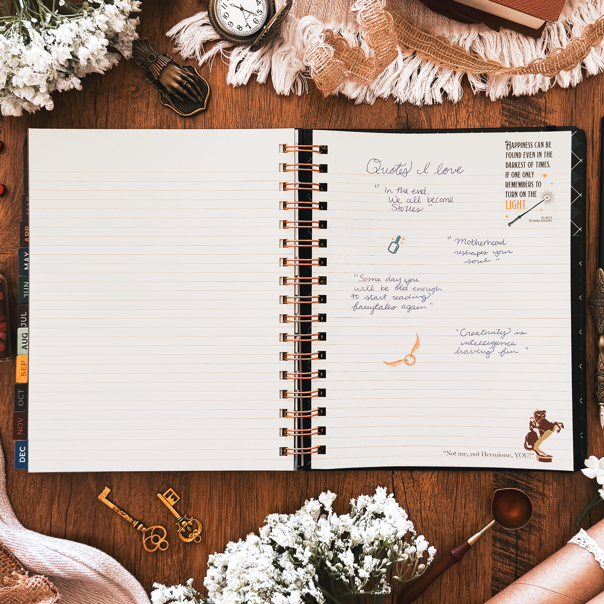ConQuest Journals - Harry Potter Return to Hogwarts 2027 Weekly Planner, Personal Organizer