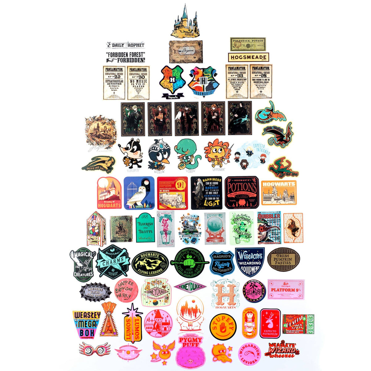 ConQuest Journals - Harry Potter Variety Decals (150-Pack)