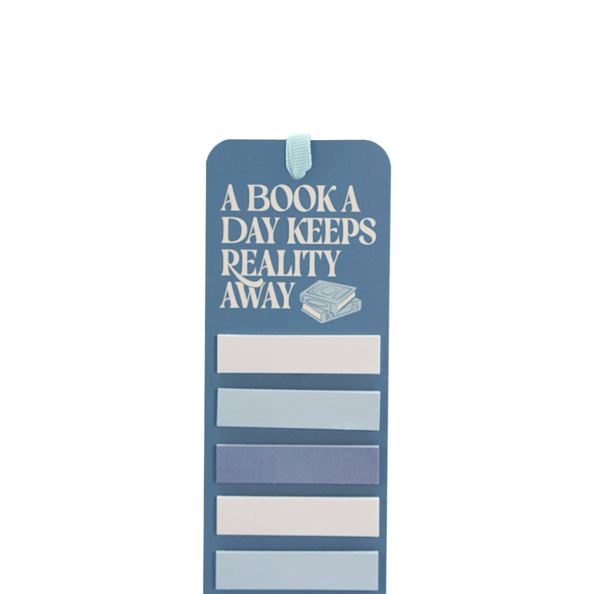 Half Moon Bay By Design - Book Lover Bookmark with Sticky Tabs - Reality Away