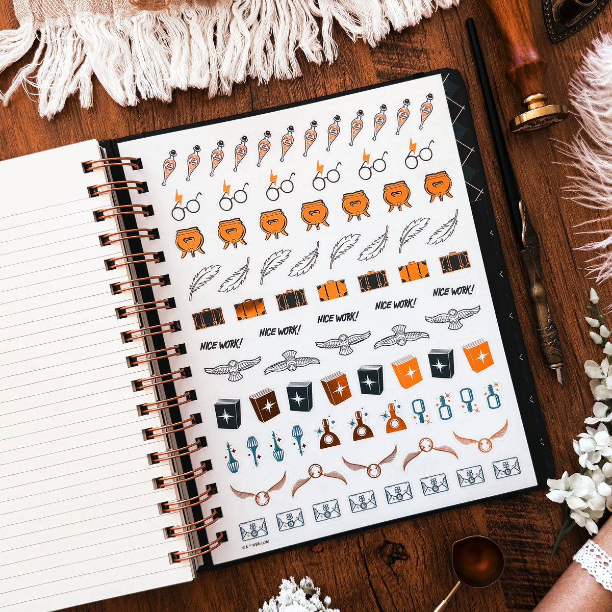 ConQuest Journals - Harry Potter Return to Hogwarts 2027 Weekly Planner, Personal Organizer