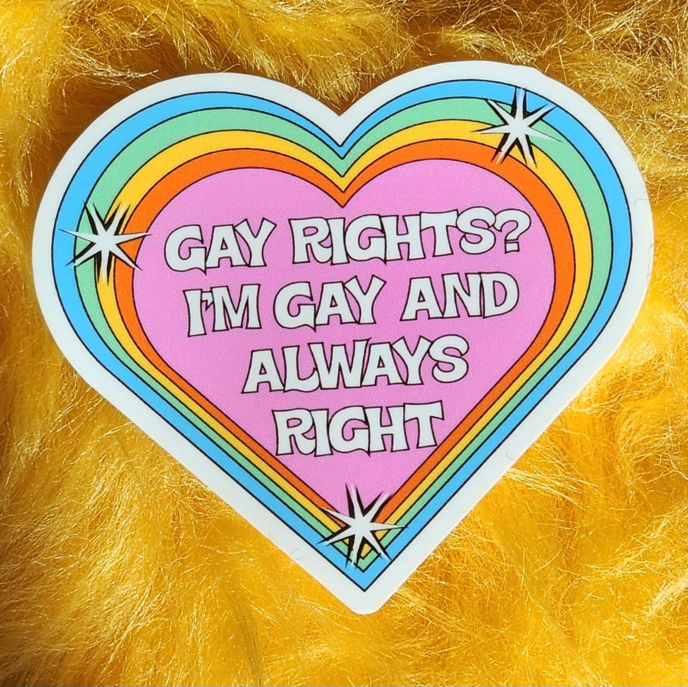 Luxe Trauma - Funny gay rights sticker