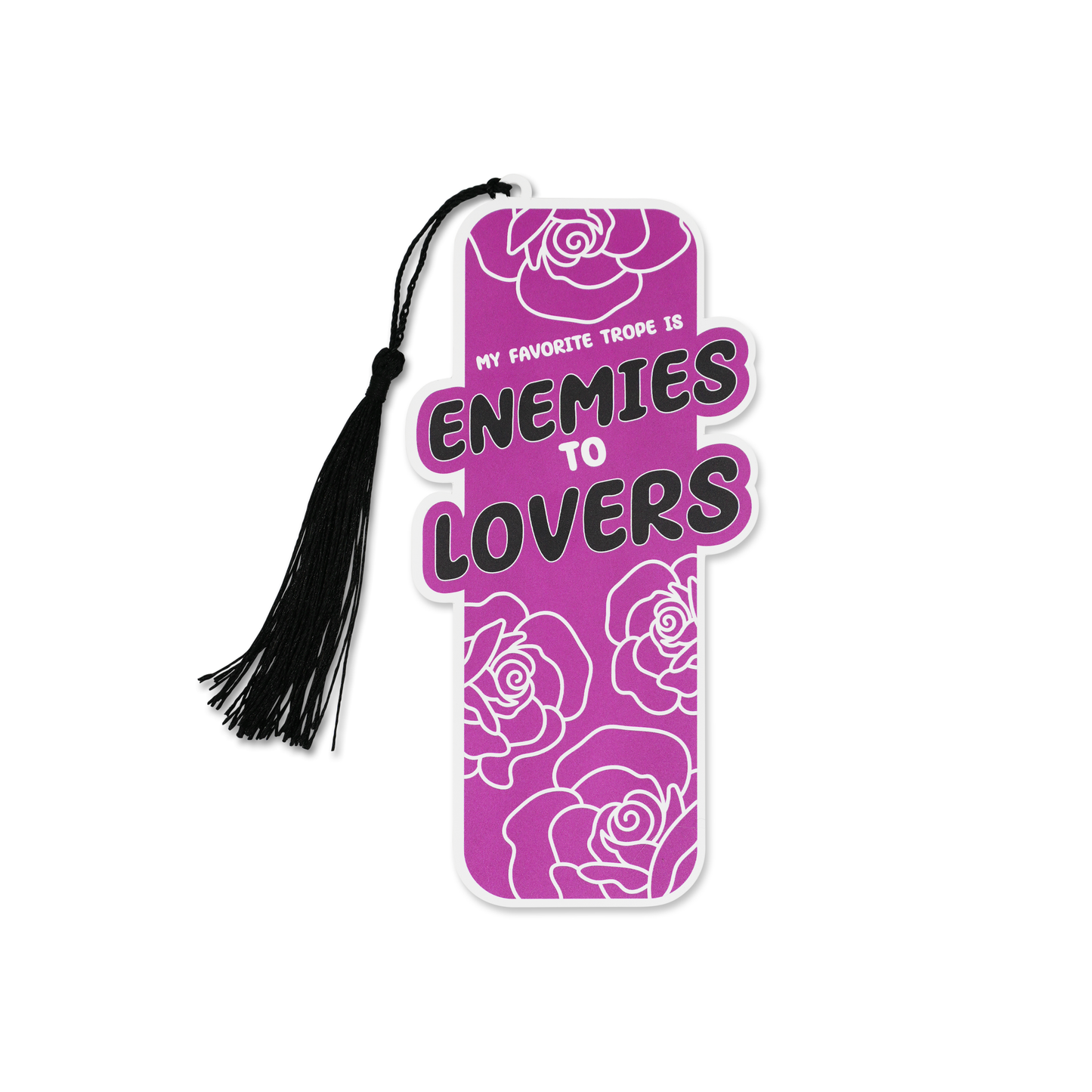Punchkins - “My Favorite Trope is Enemies to Lovers” Romance Bookmark