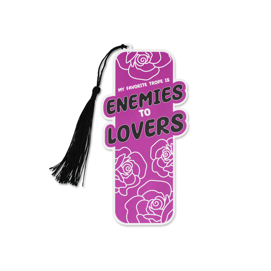 Punchkins - “My Favorite Trope is Enemies to Lovers” Romance Bookmark