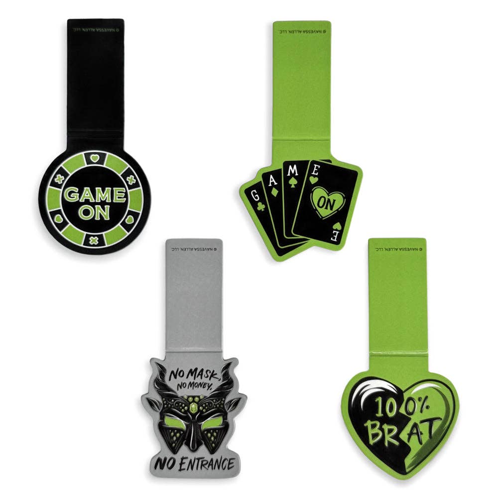 ConQuest Journals - Game On Magnetic Bookmarks (4-Pack)
