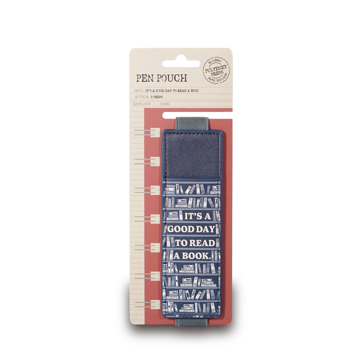 Half Moon Bay By Design - Book Lover Notebook Pen Pouch - Good Day to Read