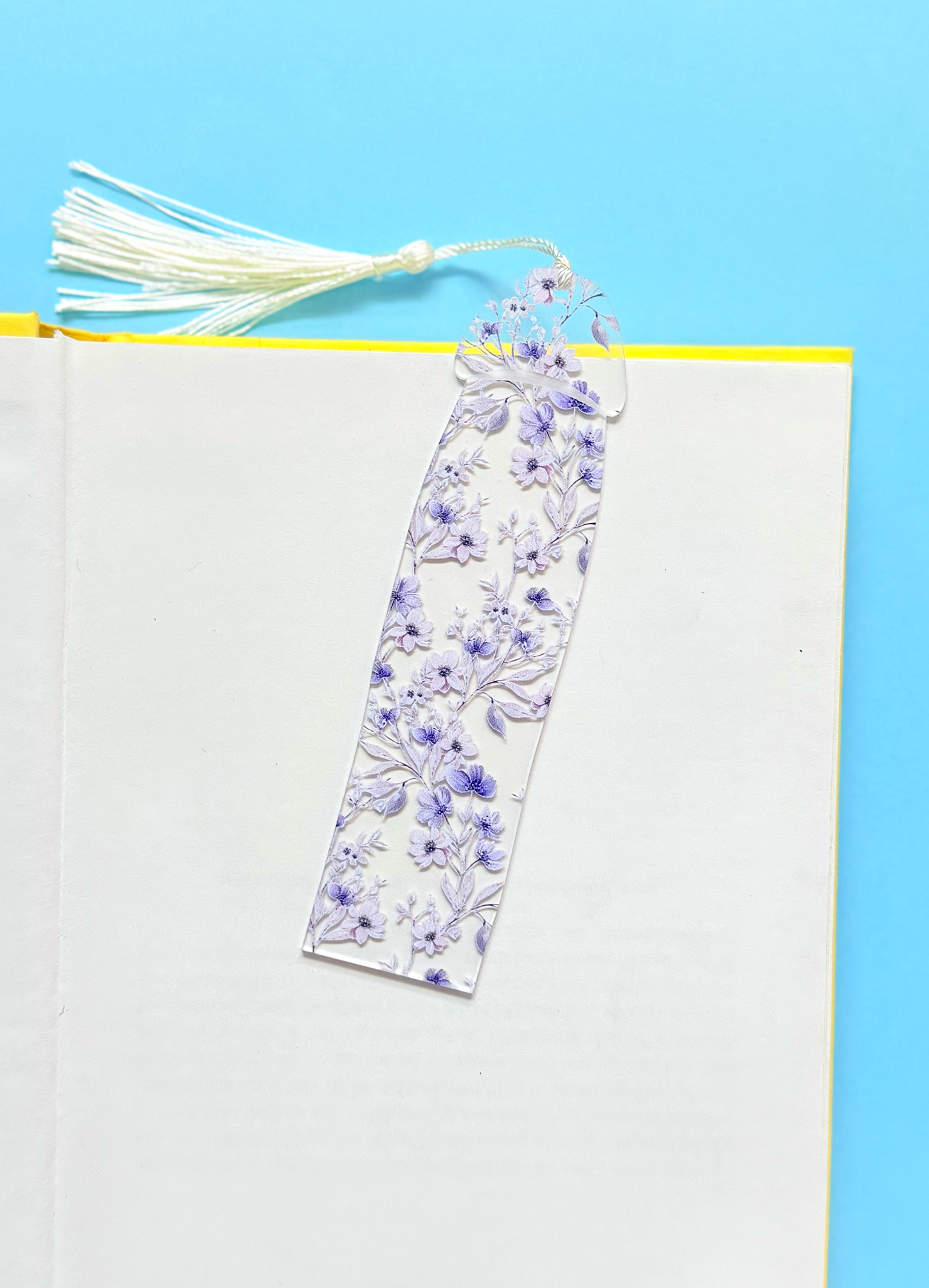 Cockmark - Floral Cockmark Bookmark
