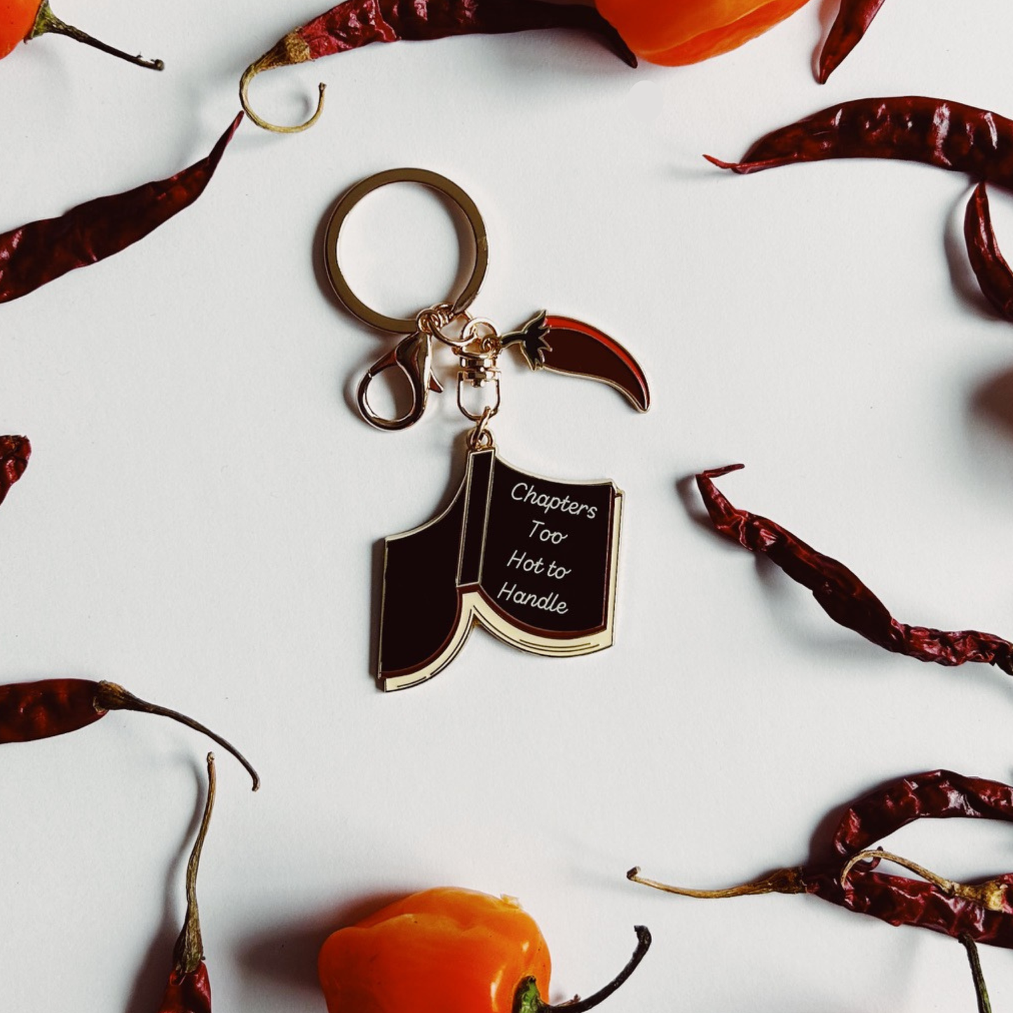 Chapters Too Hot to Handle Keychain and Bag Charm