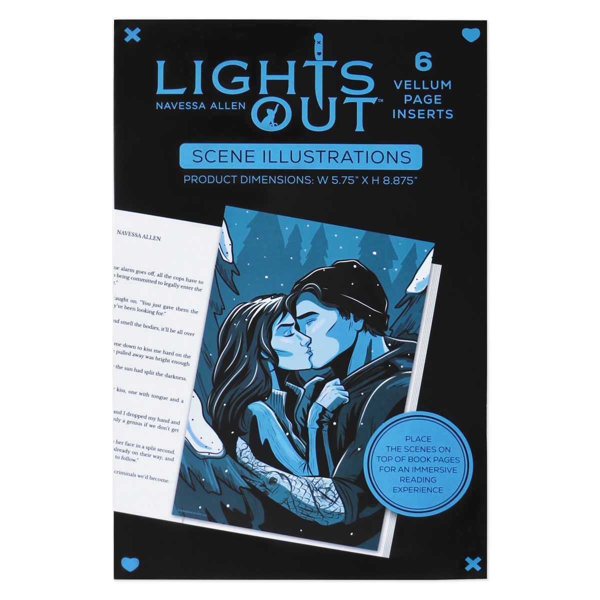 ConQuest Journals - Lights Out Book Scene Illustrations (6-Pack)