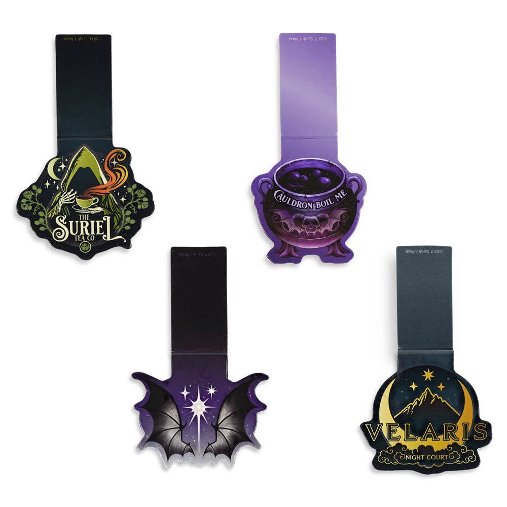 ConQuest Journals - A Court of Thorns and Roses Magnetic Bookmarks (4-Pack)