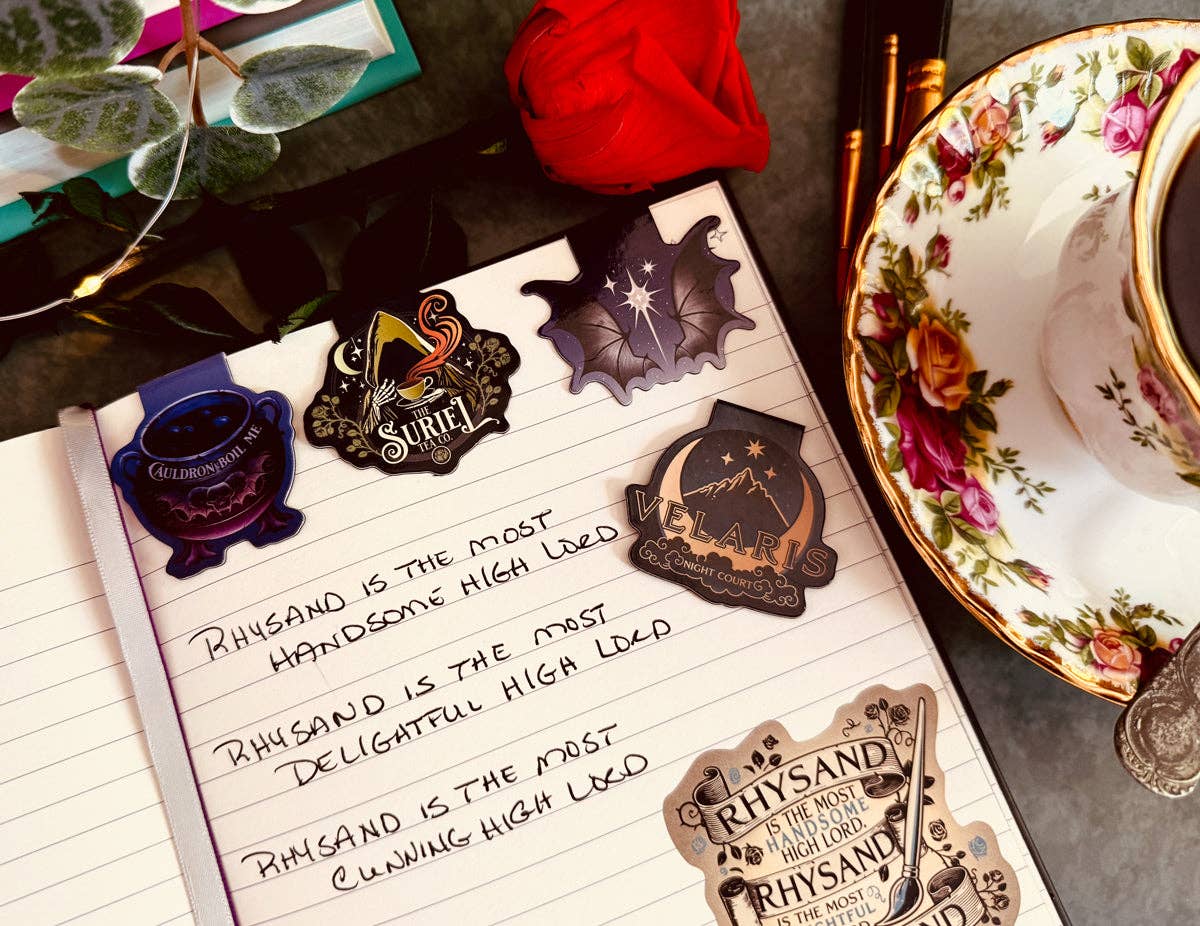 ConQuest Journals - A Court of Thorns and Roses Magnetic Bookmarks (4-Pack)