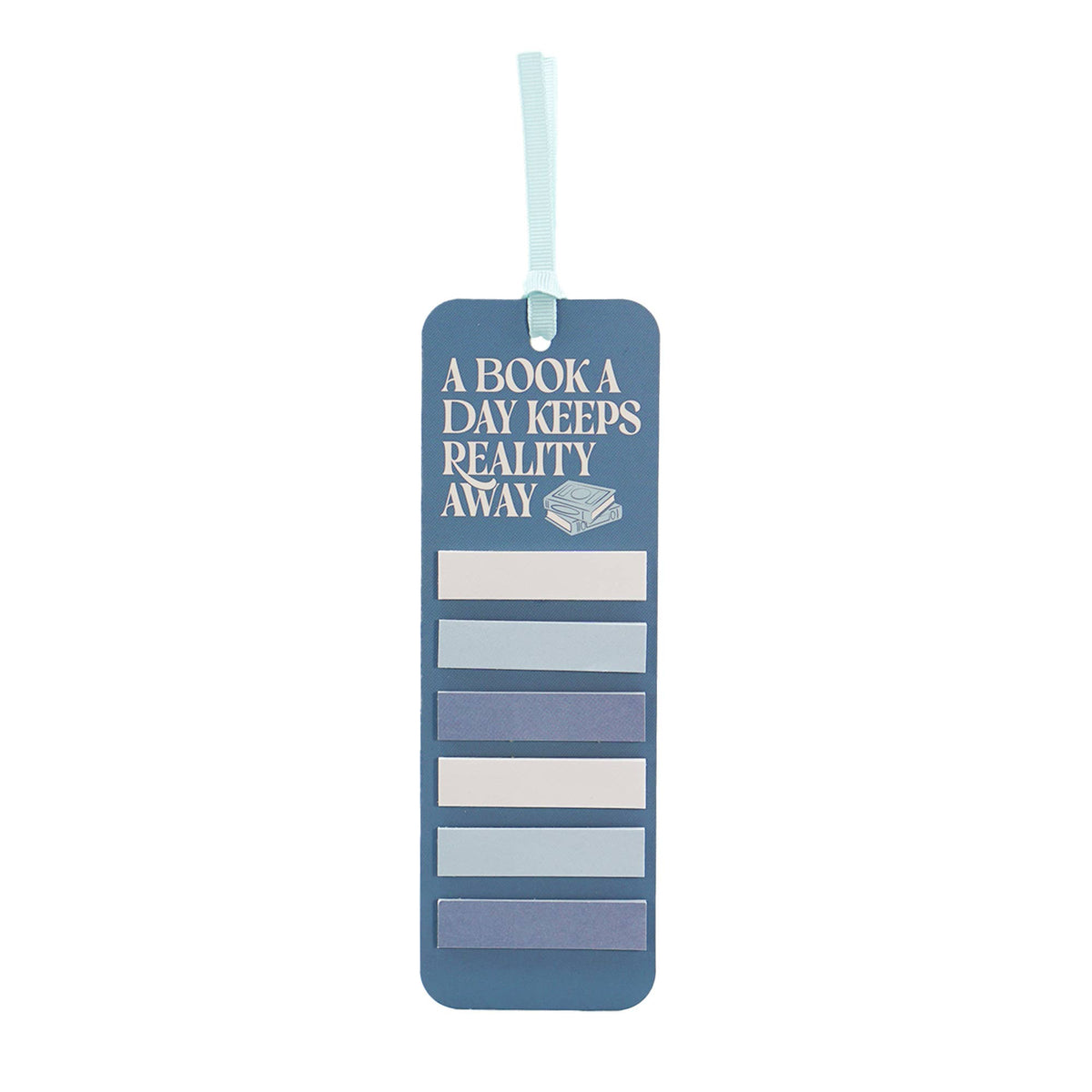 Half Moon Bay By Design - Book Lover Bookmark with Sticky Tabs - Reality Away