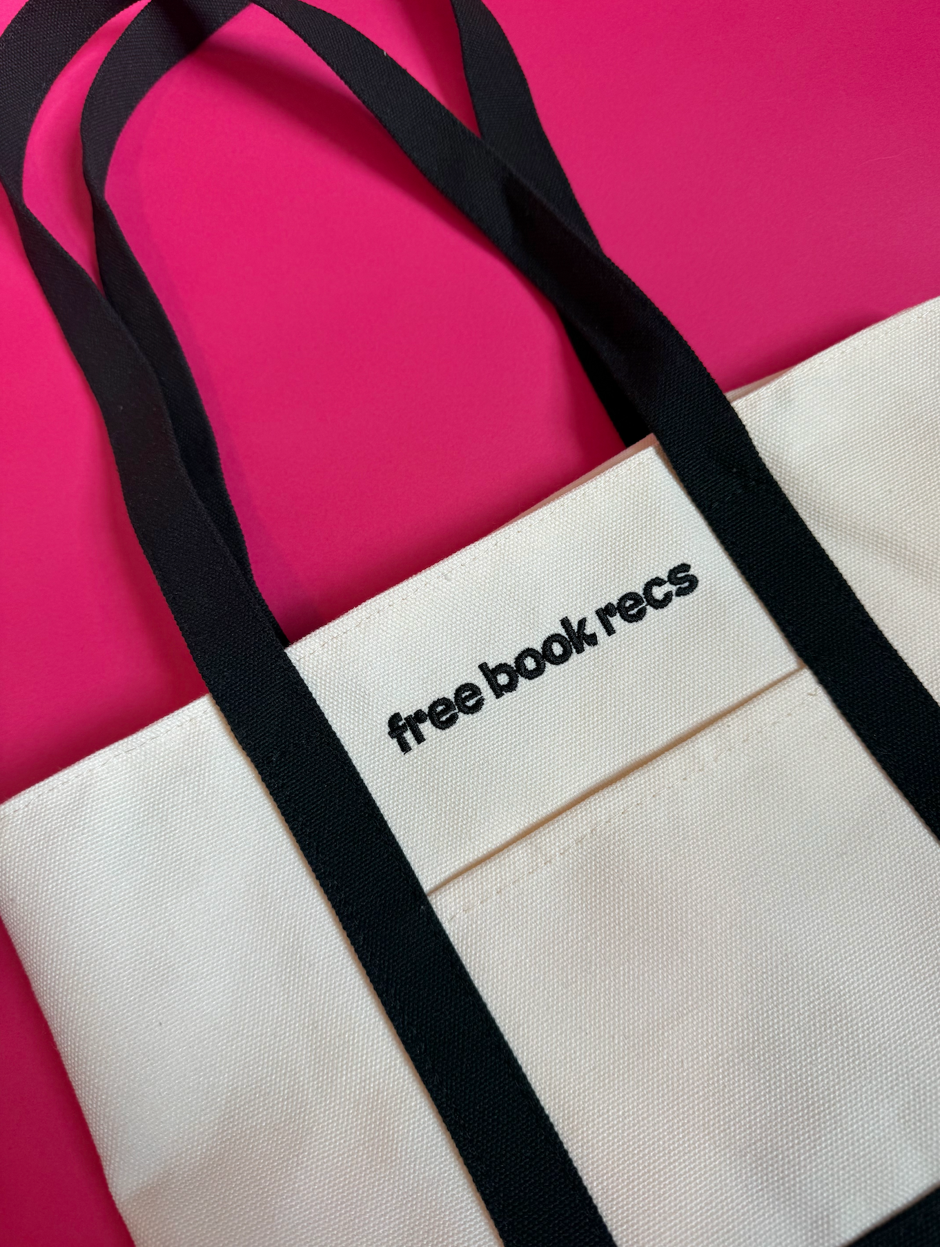 Well Versed Goods - Bookish Mini Tote | Free Book Recs