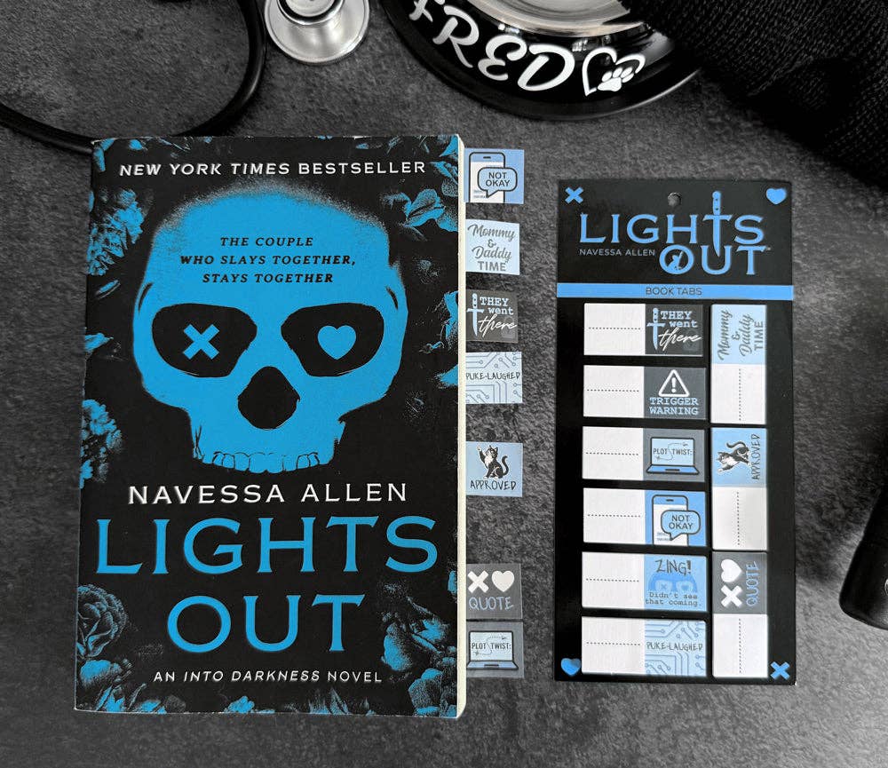 ConQuest Journals - Lights Out Book Annotation Tabs (270-Pack)