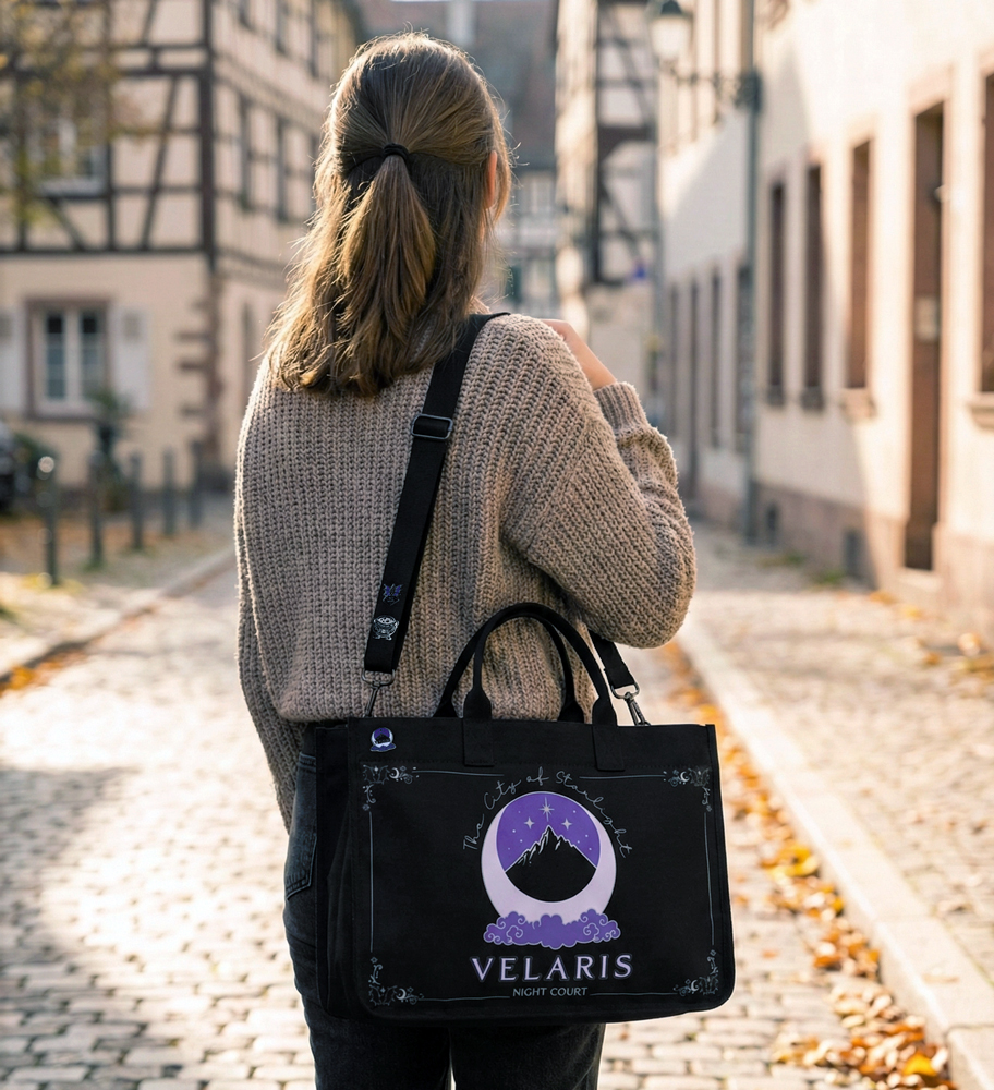 ConQuest Journals - A Court of Thorns and Roses: Velaris Night Court Tote Bag
