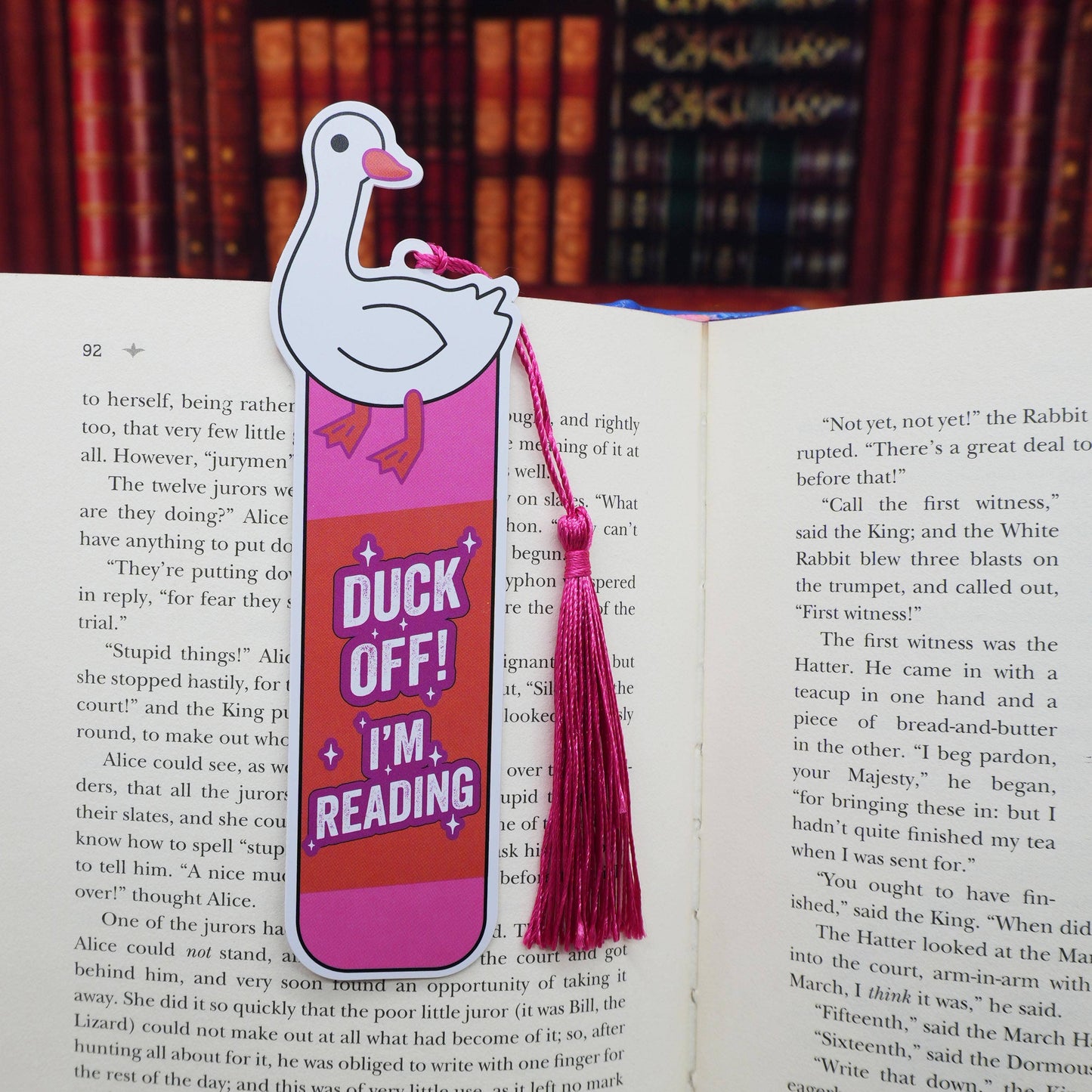 Punchkins - Bookish Bookmarks - “Duck Off, I’m Reading”