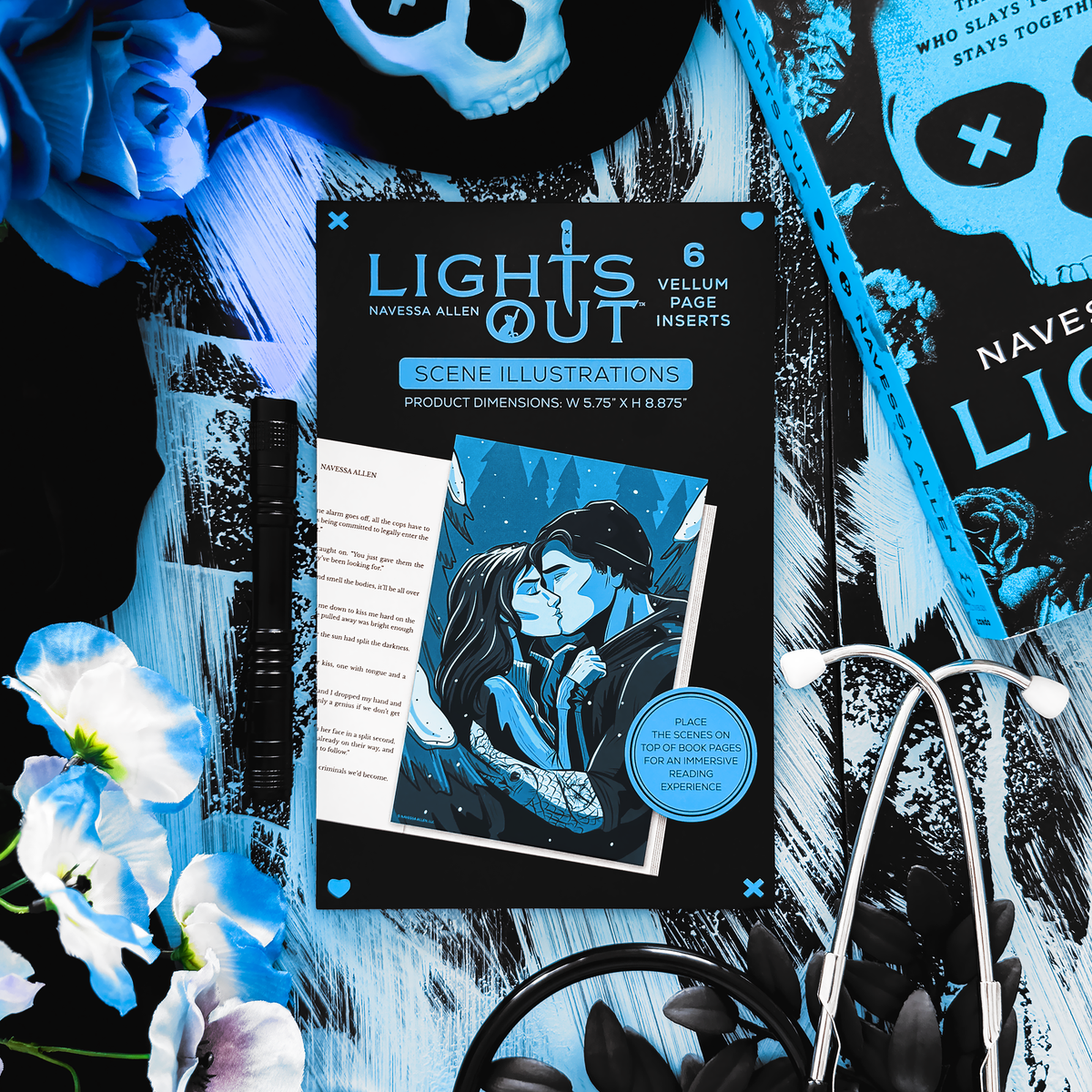 ConQuest Journals - Lights Out Book Scene Illustrations (6-Pack)