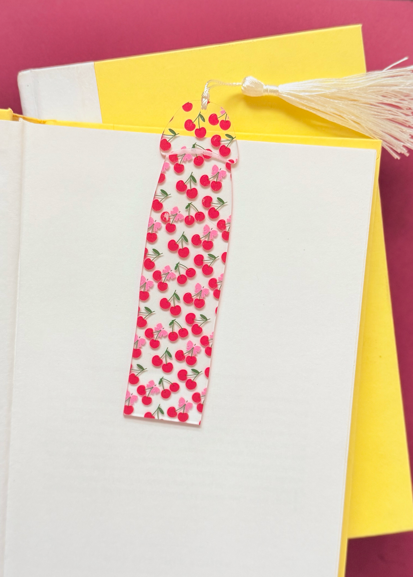 Cockmark - Cherry Cockmark Bookmark