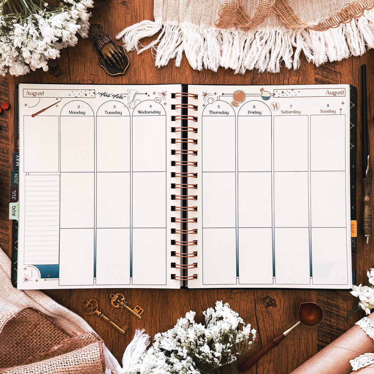 ConQuest Journals - Harry Potter Return to Hogwarts 2027 Weekly Planner, Personal Organizer