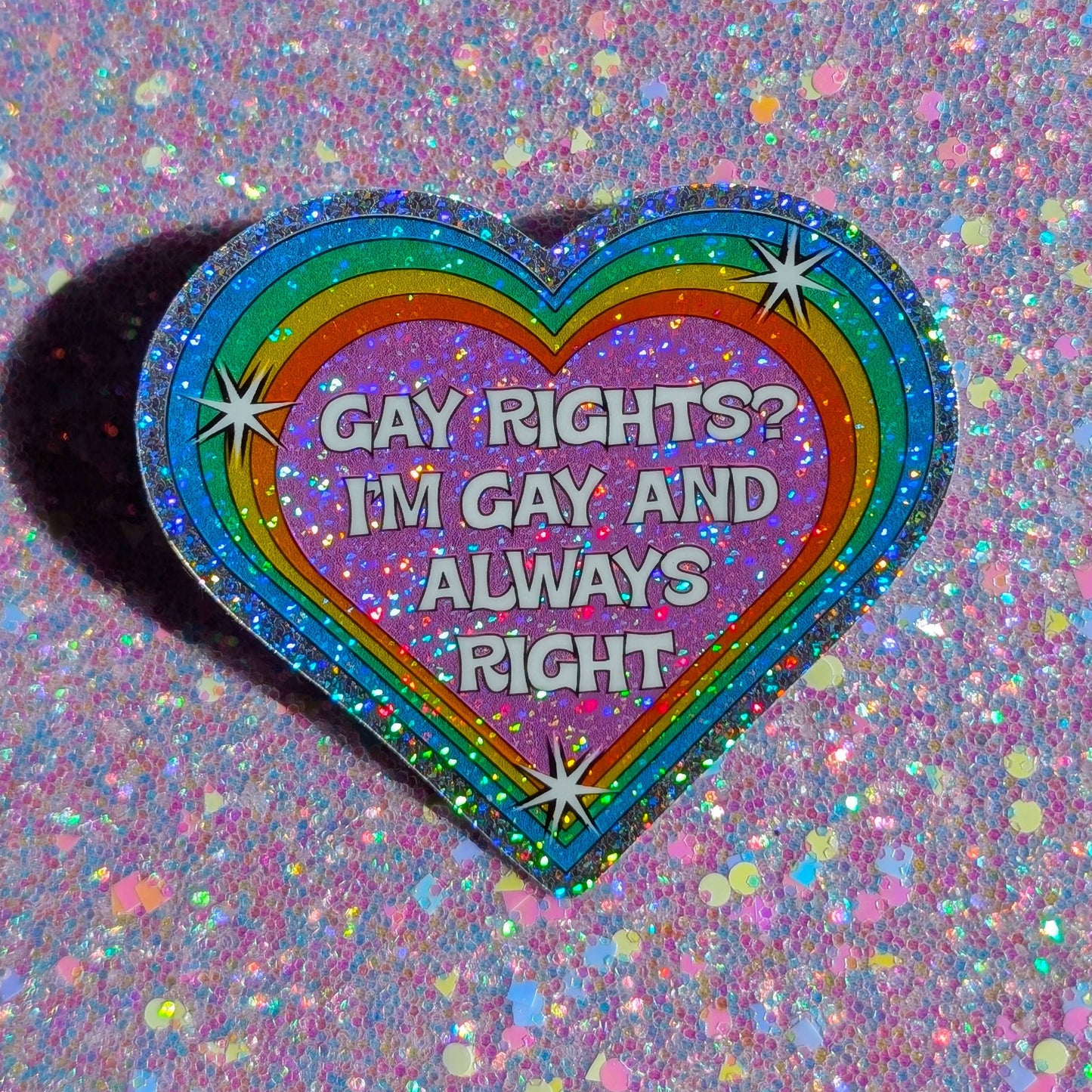 Luxe Trauma - Funny gay rights sticker
