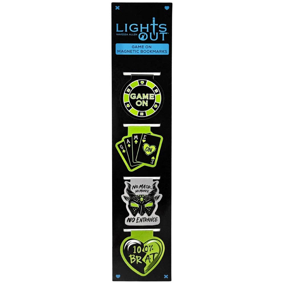ConQuest Journals - Game On Magnetic Bookmarks (4-Pack)