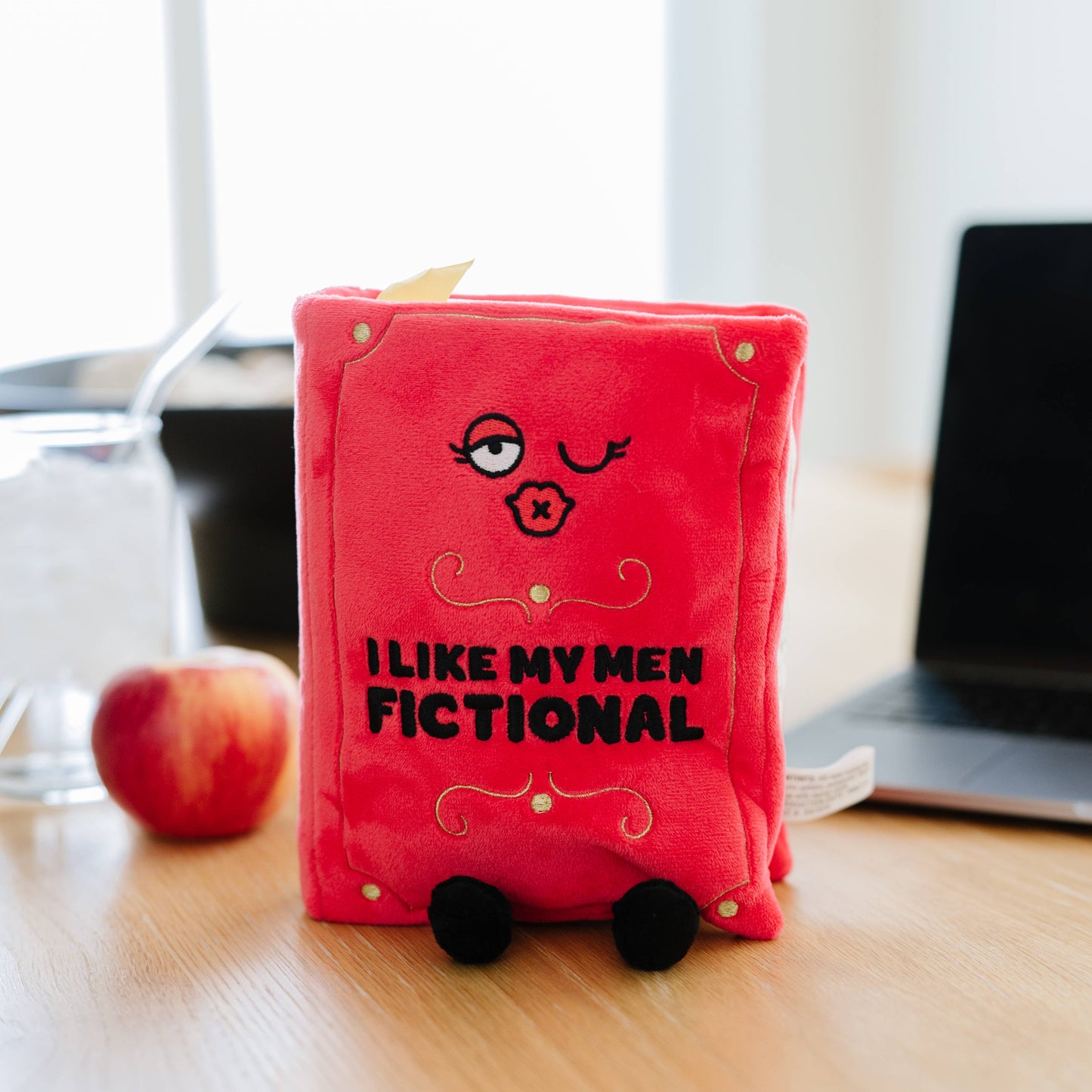 Punchkins - Book Boyfriend Plush for Book Lovers Gifts - Bookish Merch