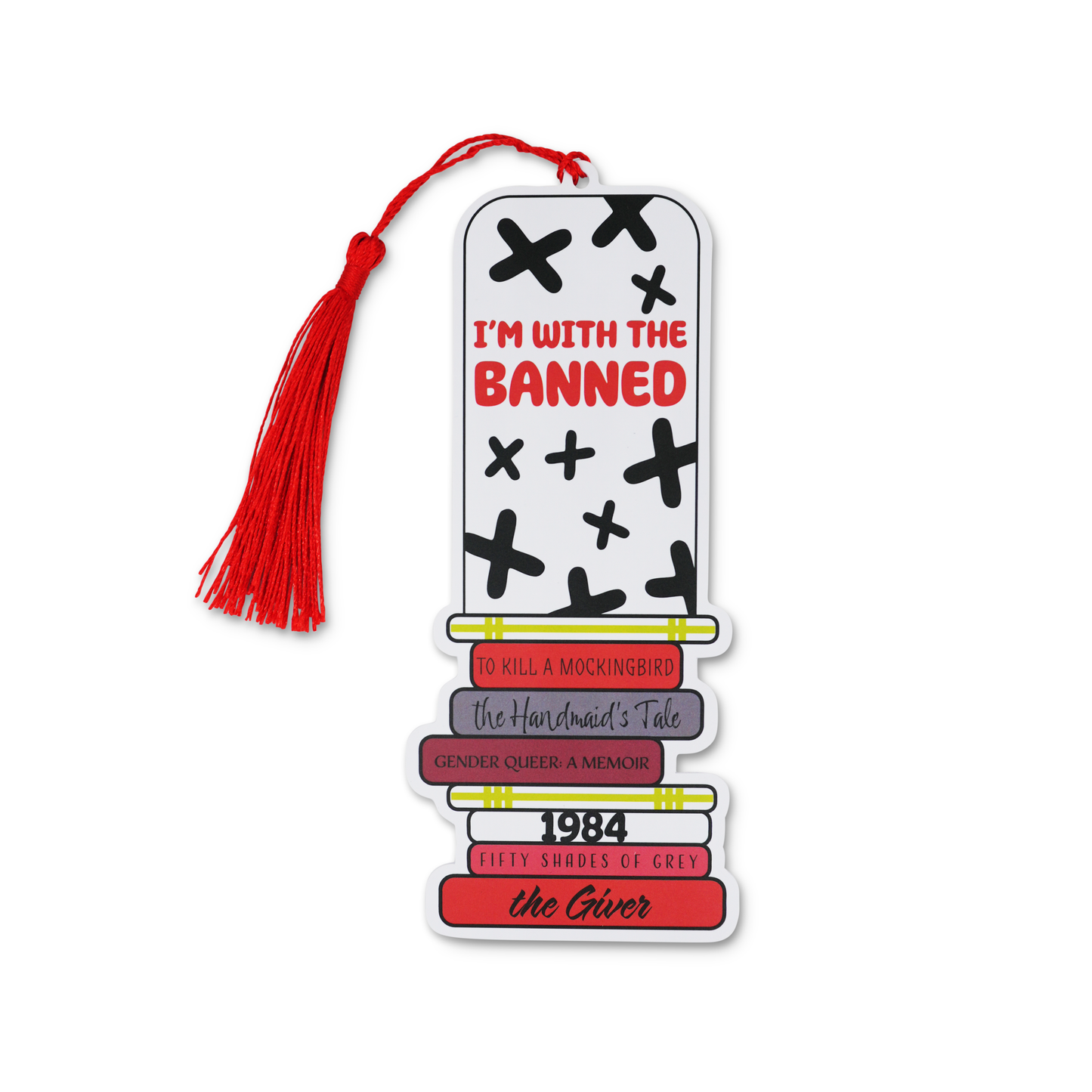 Punchkins - “I’m With the Banned” Bookish Bookmark