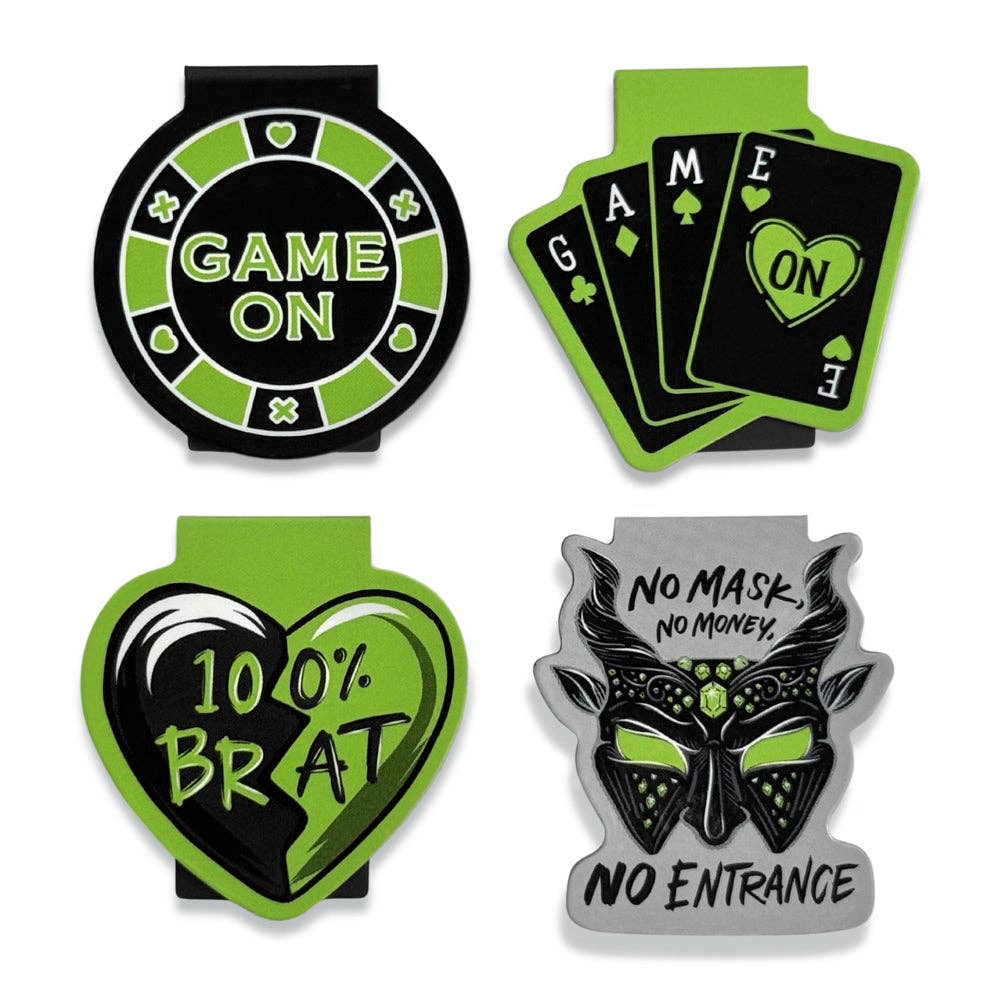 ConQuest Journals - Game On Magnetic Bookmarks (4-Pack)