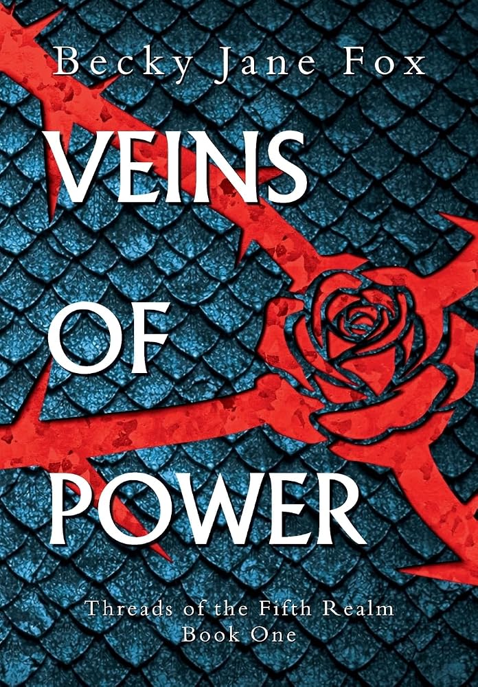 Veins of Power: Your Next Obsessive Slow-Burn Fantasy Romance: Dragons, Forbidden Magic, and Unbearable Tension! (Threads of the Fifth Realm Book 1) cover image