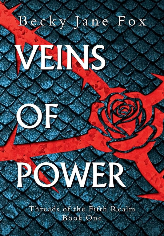 Veins of Power: Your Next Obsessive Slow-Burn Fantasy Romance: Dragons, Forbidden Magic, and Unbearable Tension! (Threads of the Fifth Realm Book 1) cover image