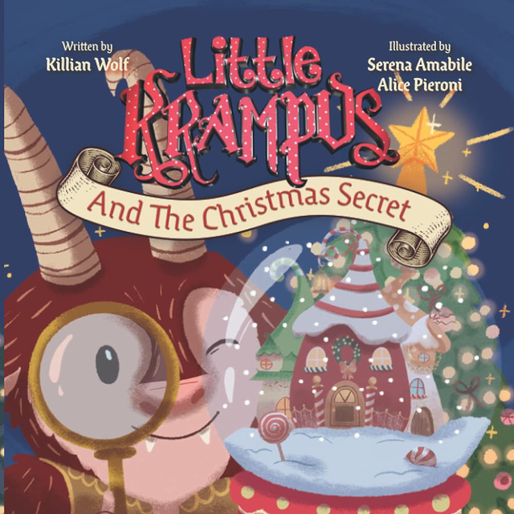 Little Krampus And The Christmas Secret: A Children's Christmas Picture Book cover image
