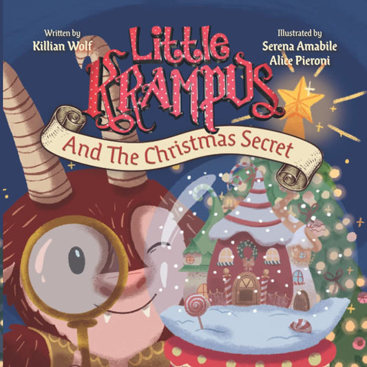 Little Krampus And The Christmas Secret: A Children's Christmas Picture Book cover image