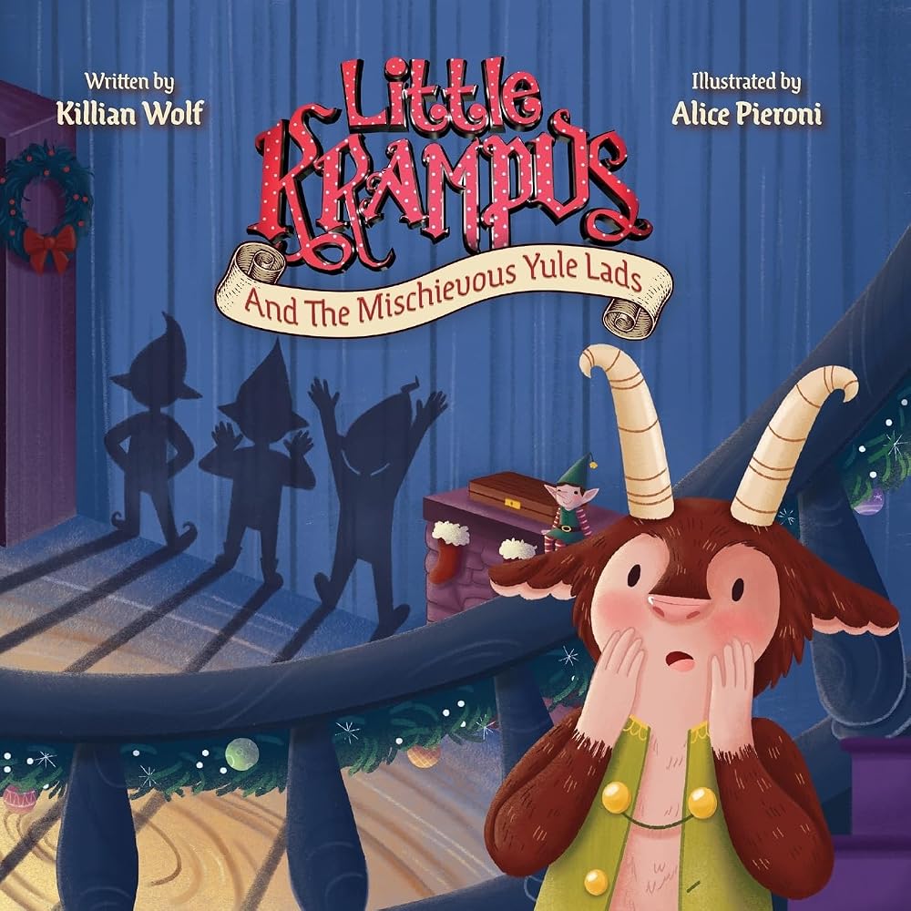 Little Krampus And The Mischievous Yule Lads: A Children's Holiday Picture Book cover image