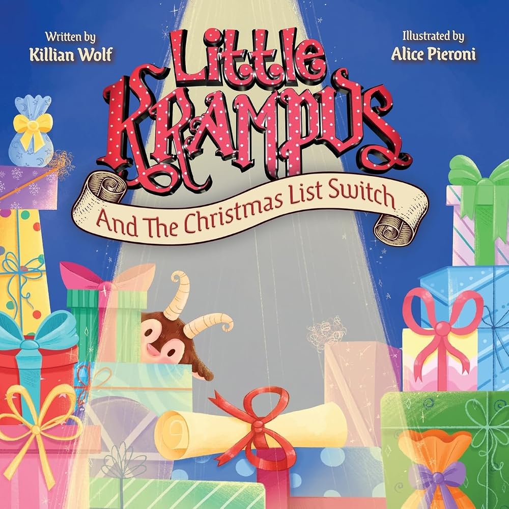 Little Krampus And The Christmas List Switch: A Children's Holiday Picture Book cover image