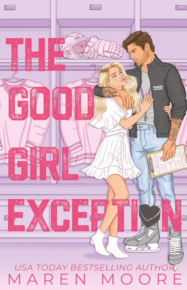 The Good Girl Exception: An Age Gap, Forbidden College Hockey Romance (Hellcats Hockey) cover image