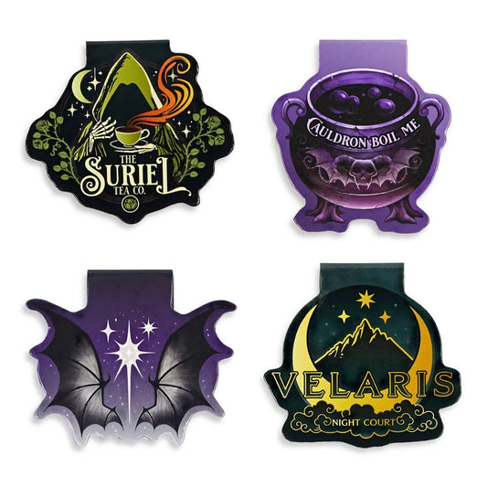 ConQuest Journals - A Court of Thorns and Roses Magnetic Bookmarks (4-Pack)